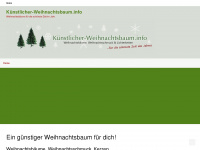 kuenstlicher-weihnachtsbaum.info