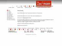 schreinerei-zachmann.de Webseite Vorschau