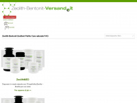 zeolith-bentonit-versand.it Webseite Vorschau