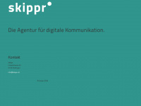 skippr.ch Webseite Vorschau