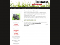 gallowayfarm.ch Webseite Vorschau