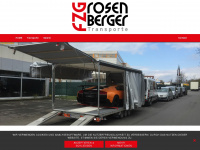 fzg-transporte.at Webseite Vorschau