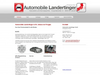 automobile-landertinger.at Webseite Vorschau