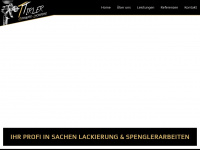 tirler-lackiererei.at Webseite Vorschau