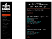 kacze-cups.com Webseite Vorschau