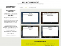 mediator-mienert.de Webseite Vorschau