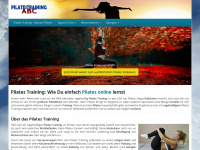 pilatestraining-abc.de Webseite Vorschau