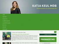 katja-keul.de Webseite Vorschau