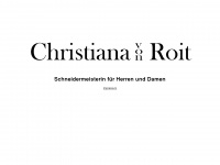 christiana-von-roit.de Webseite Vorschau