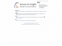accesstoinsight.org Thumbnail