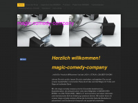 magic-comedy-company.de Webseite Vorschau