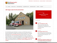 feuerwehr-stoeckheim.de Webseite Vorschau