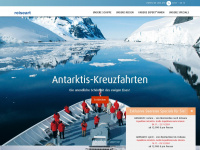 antarktis-seereise.de Webseite Vorschau