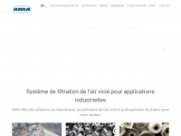 kma-filter.fr Webseite Vorschau