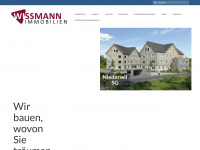 wissmann-immobilien.ch Webseite Vorschau