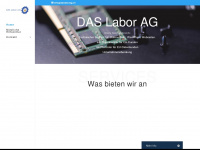 daslaborag.ch Webseite Vorschau