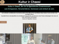 kulturirchaesi.ch Webseite Vorschau
