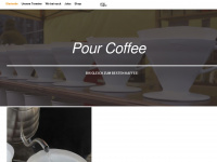 pour-coffee.de Webseite Vorschau