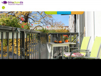 wohngemeinschaft-berlin-thälmannpark.de Webseite Vorschau