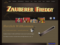 zauberer-freddy.at Webseite Vorschau