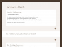 hartmann-rasch.de Webseite Vorschau
