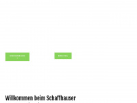schaffhauserbauer.ch Webseite Vorschau