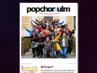 popchor-ulm.de Webseite Vorschau