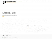 hauschke-heimes.de Webseite Vorschau