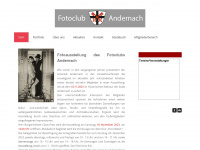 fotoclubandernach.de Webseite Vorschau
