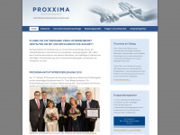 proxxima.eu Webseite Vorschau