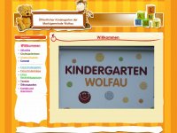 kindergarten-wolfau.at Webseite Vorschau