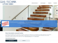 glastechnik-loetzke.de Webseite Vorschau