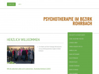 psychotherapie-rohrbach.at Webseite Vorschau