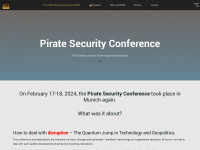 pirate-secon.net Webseite Vorschau