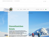 umweltzeichen-hotels.at Webseite Vorschau
