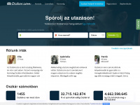 oszkar.com Webseite Vorschau
