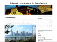 taboreck.wordpress.com Webseite Vorschau