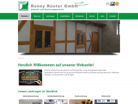 ronnykuester-gmbh.de Webseite Vorschau