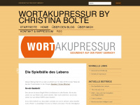 wortakupressur.wordpress.com Webseite Vorschau