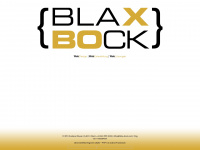 blax-bock.com Webseite Vorschau