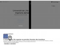univ-lille.fr Webseite Vorschau