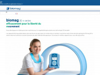 biomag.fr Webseite Vorschau