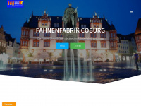 fahnenfabrik.com Webseite Vorschau