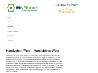 handyshop-wels.at Webseite Vorschau