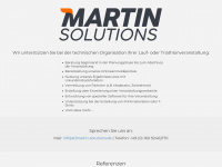 martin-solutions.de Webseite Vorschau