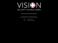 vision-security.ch Webseite Vorschau