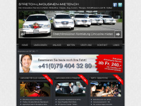 stretch-limousinen-mieten.ch Webseite Vorschau