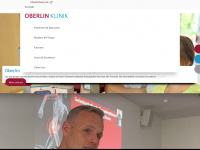 oberlin-klinik.de Webseite Vorschau