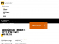 tps-transport.de Webseite Vorschau