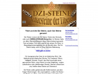 dzi-steine.de Webseite Vorschau